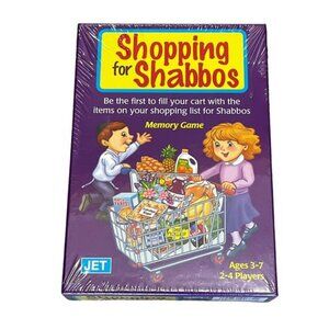 NEW Shopping for Shabbos Game Memory Game